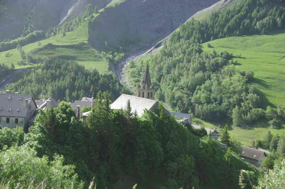 Arrivée à la Grave. Le lundi 9 juin 2014