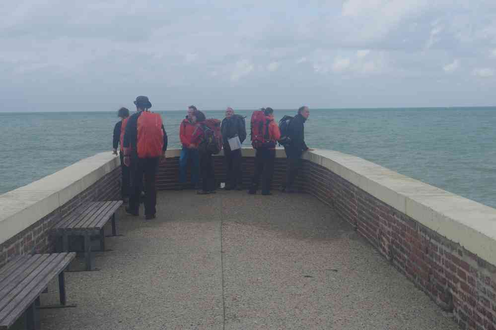 Halte sur la jetée. Le samedi 17 octobre 2015