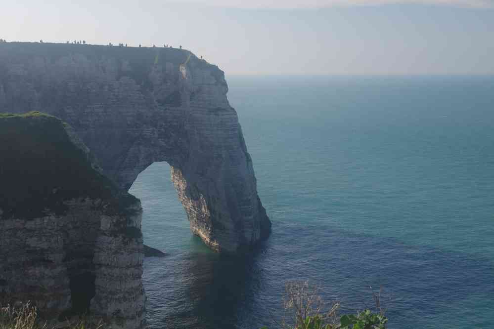 Étretat (la Manneporte). Le dimanche 18 octobre 2015