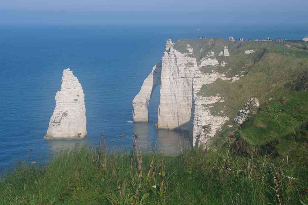 Étretat (porte d’Amont). Le dimanche 18 octobre 2015