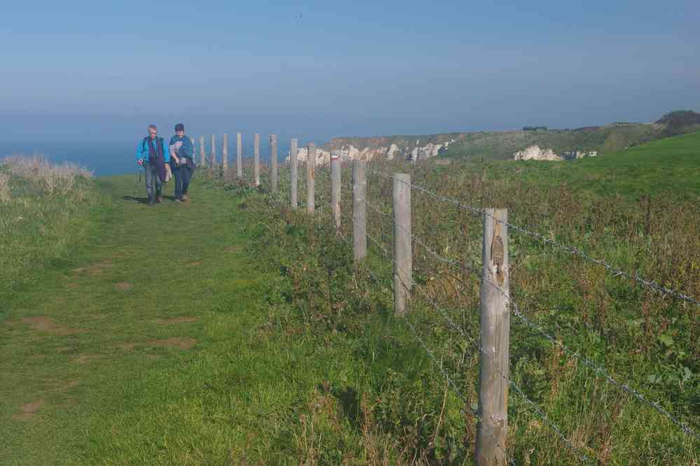 Étretat. Le dimanche 18 octobre 2015