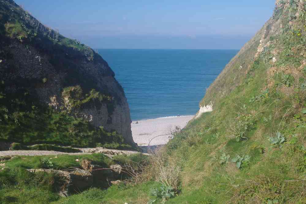 Valleuse d’Antifer. Le dimanche 18 octobre 2015