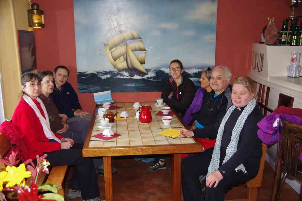 Dur dur la randonnée ! Le samedi 4 avril 2015