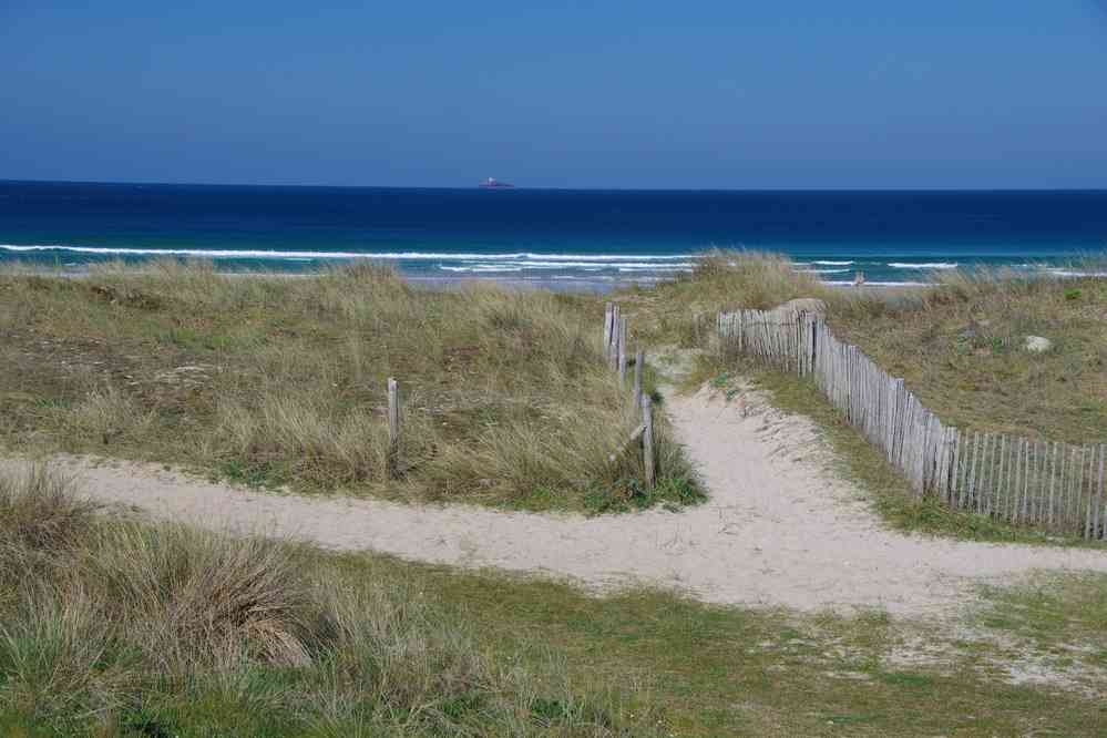 Plage de la baie des Trépassés. Le dimanche 5 avril 2015