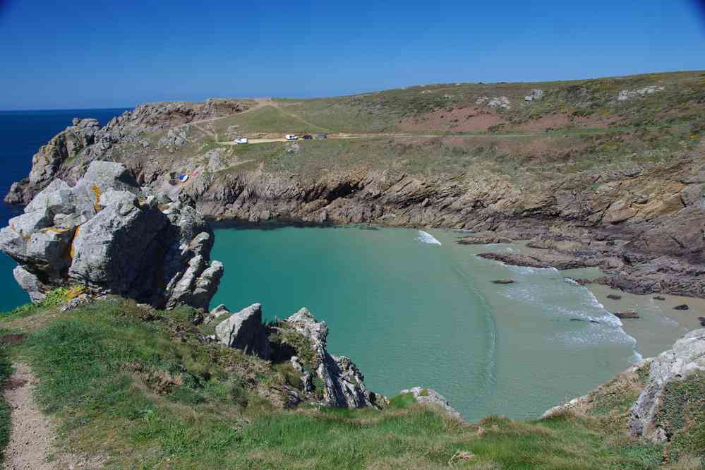 Plage du Vorlen. Le dimanche 5 avril 2015