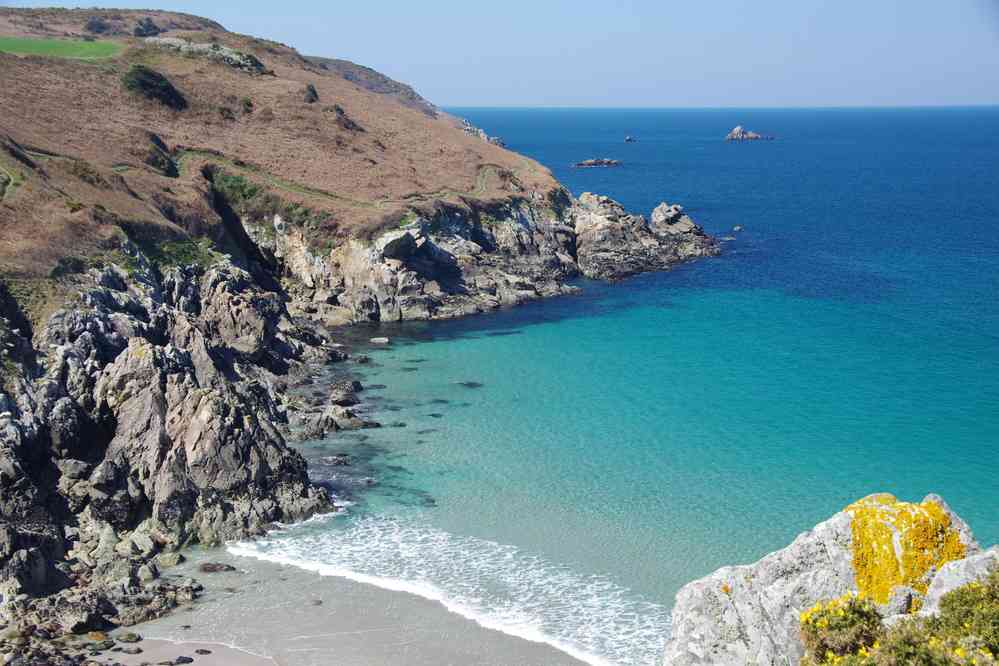 Plage de Lesven. Le lundi 6 avril 2015