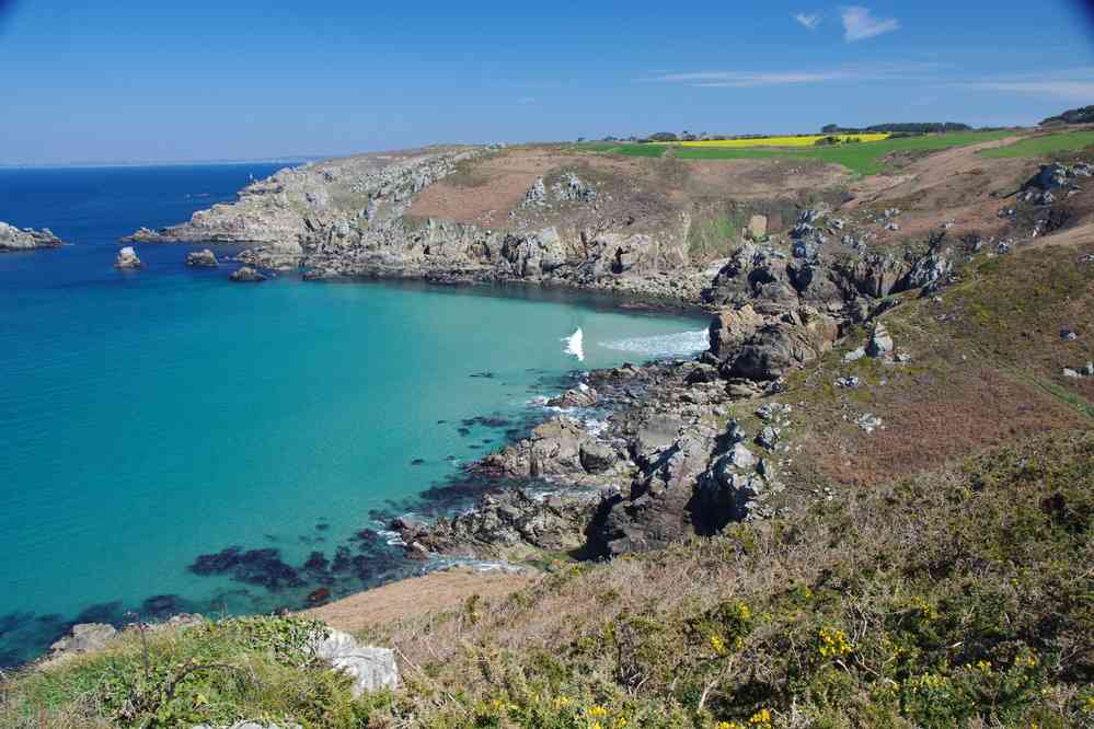 Plage de Lesven. Le lundi 6 avril 2015