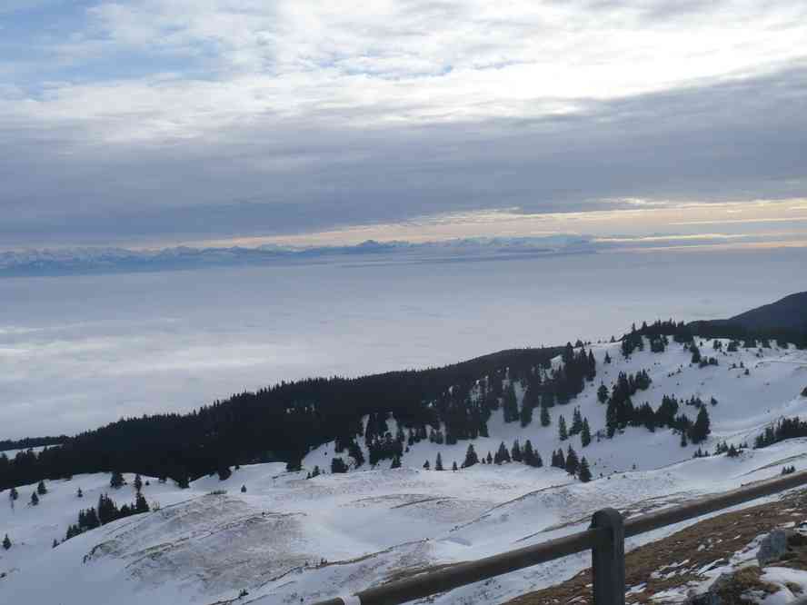 En face de vous, la barre des Écrins... Le jeudi 30 décembre 2010