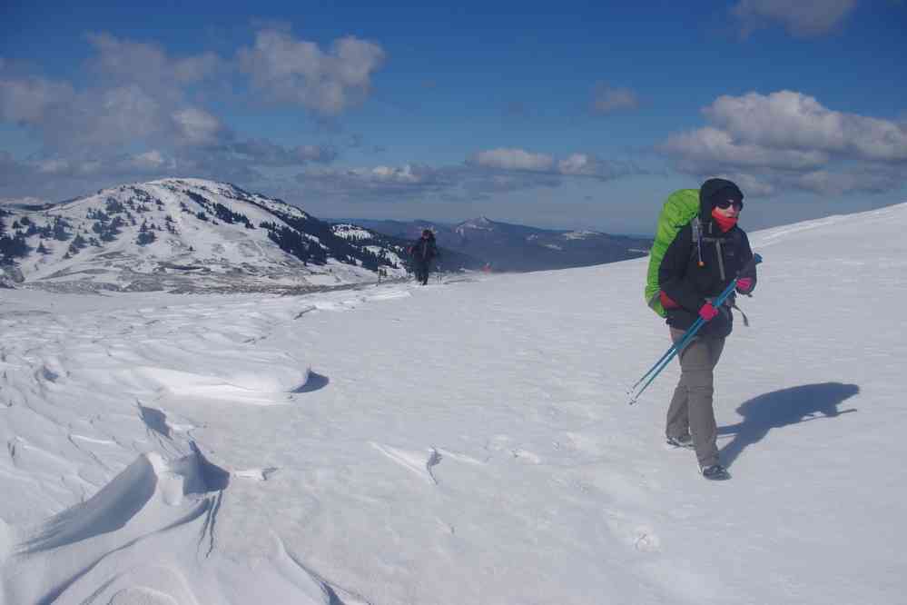Le répit concerne la montée mais pas le vent. Le lundi 6 mai 2019