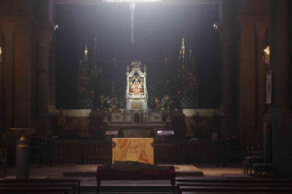 La Vierge noire de la cathédrale. Le samedi 26 mars 2016