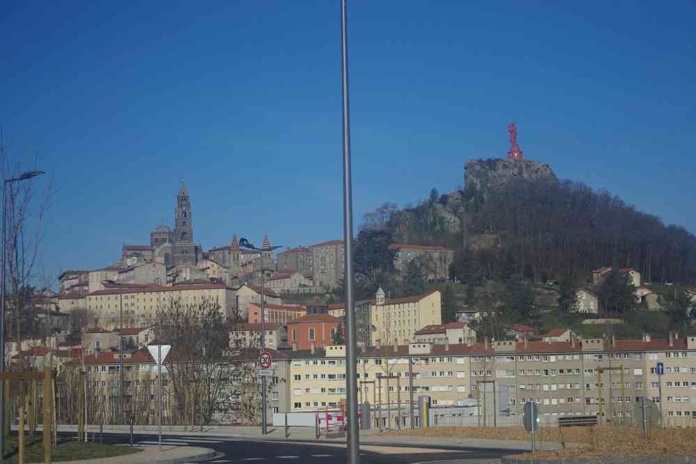 Quittant le Puy en train. Le samedi 26 mars 2016
