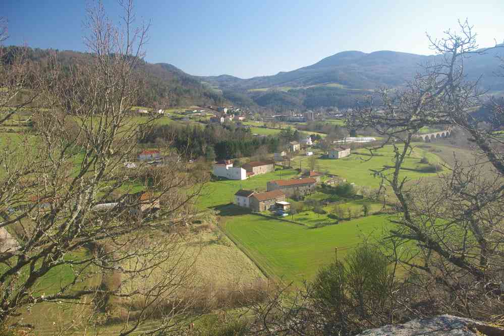 Vers Retournac, l’endroit d’où l’on retourne au gîte (ouais, bof). Le samedi 26 mars 2016