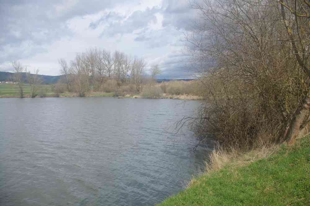 Joli ensemble d’étangs près de Bas-en-Basset. Le lundi 28 mars 2016