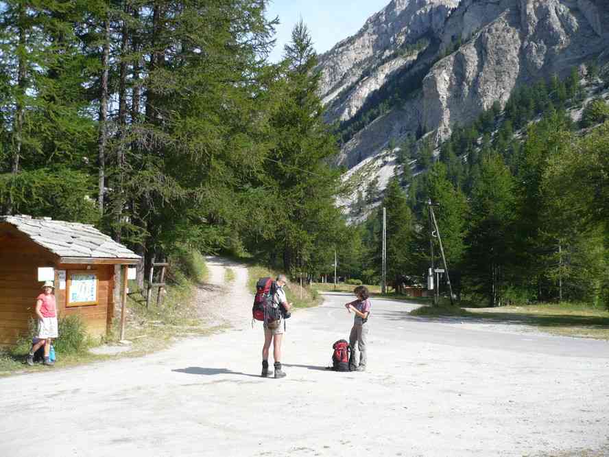 Départ de la chapelle St Paul. Le samedi 11 juillet 2009