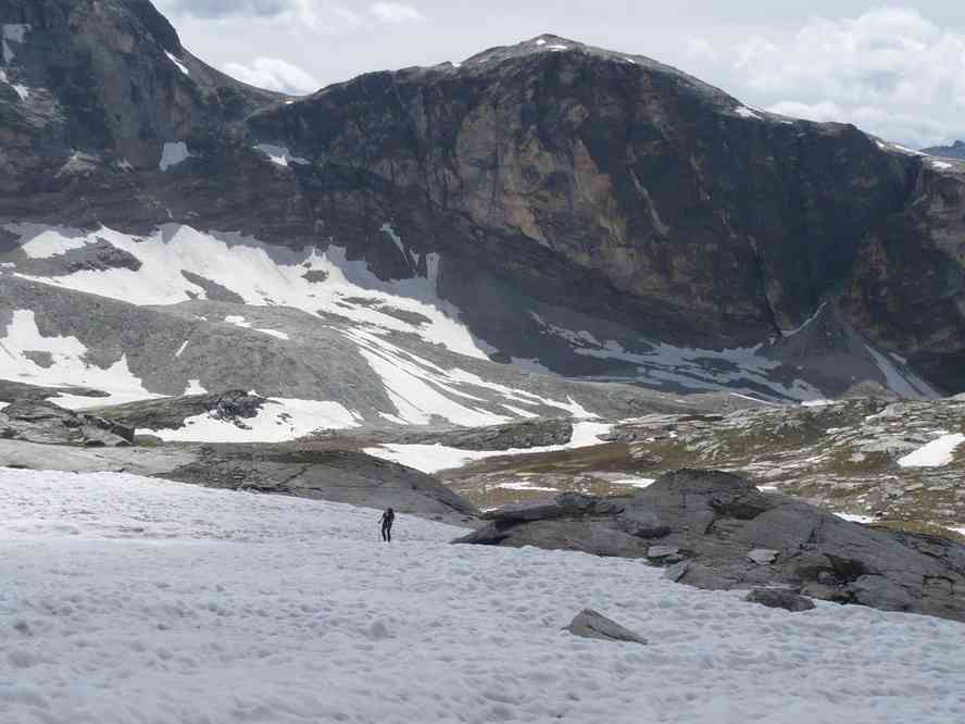 Montée vers le pas de la Coche. Le samedi 11 juillet 2009