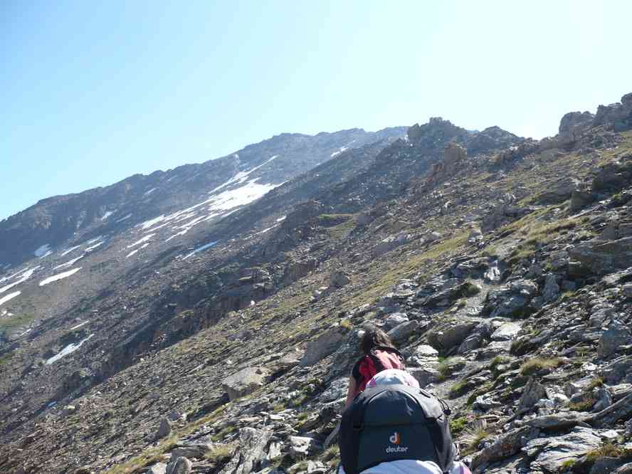 Plus d’hésitation : en avant pour l’ascension ! Le lundi 13 juillet 2009
