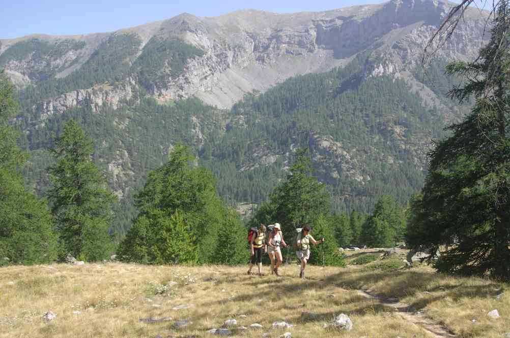 Montée vers la baisse de Vallauretta. Le samedi 28 juillet 2012