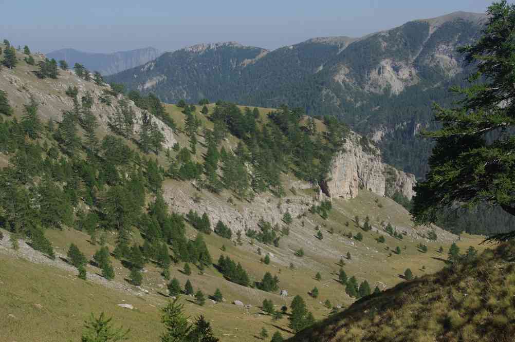 Montée vers la baisse de Vallauretta. Le samedi 28 juillet 2012