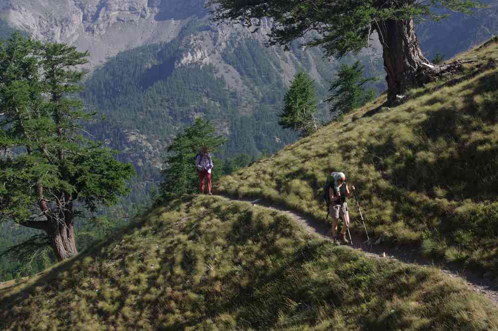 Montée vers la baisse de Vallauretta. Le samedi 28 juillet 2012