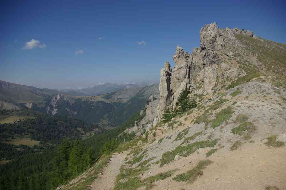 Depuis la baisse de Vallauretta. Le samedi 28 juillet 2012