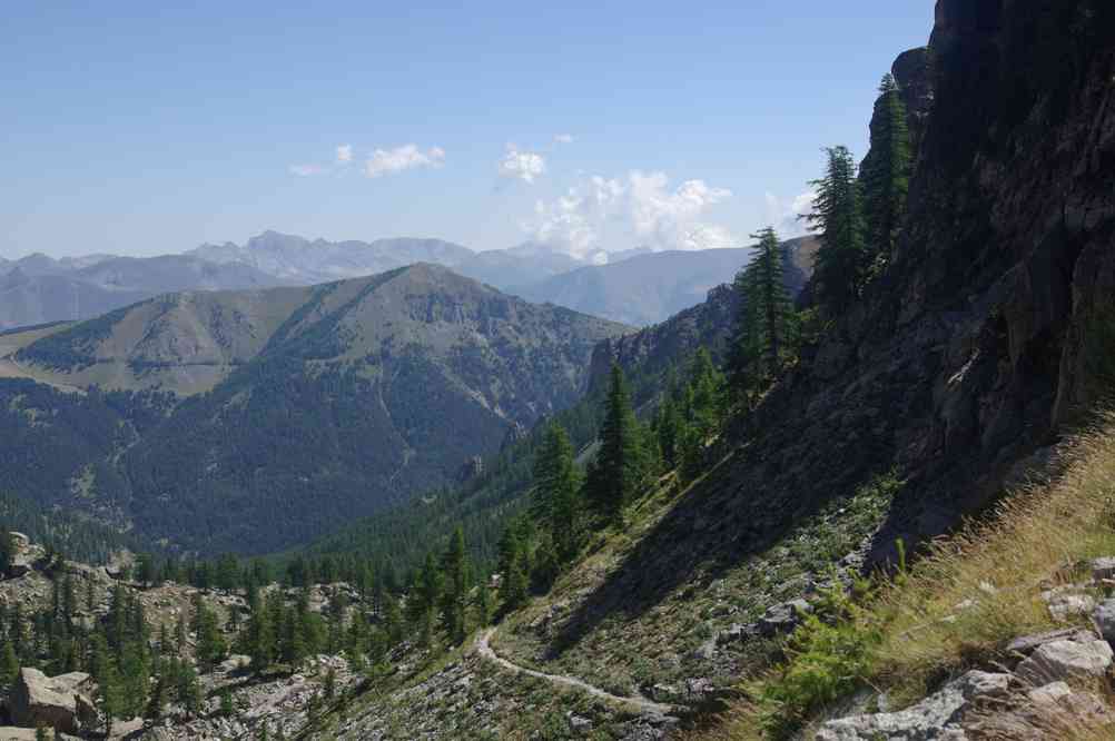 Montée vers la baisse de Fontanalbe. Le dimanche 29 juillet 2012