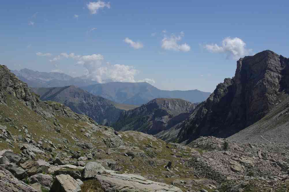 Montée vers la baisse de Fontanalbe. Le dimanche 29 juillet 2012