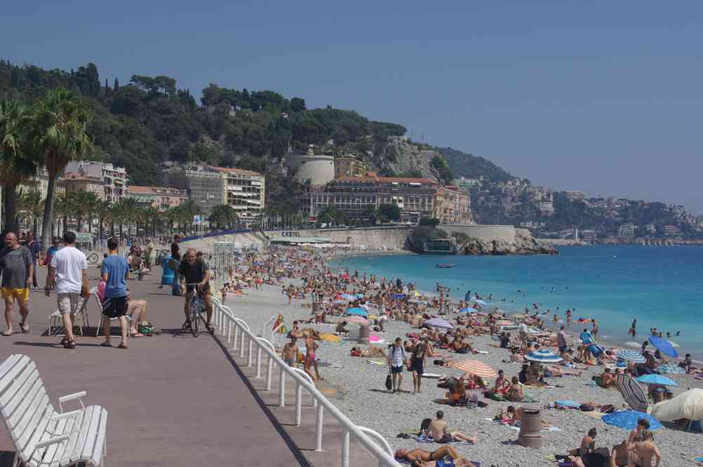Nice (quai des États-Unis). Le mardi 31 juillet 2012