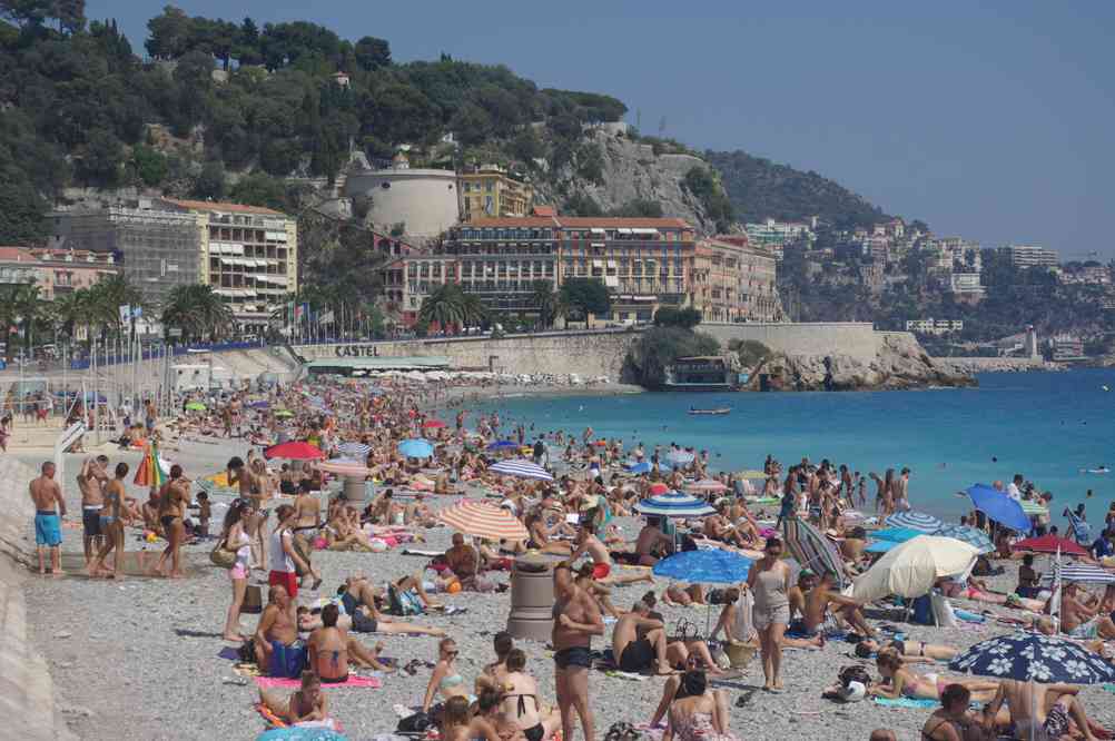 Nice (quai des États-Unis). Le mardi 31 juillet 2012