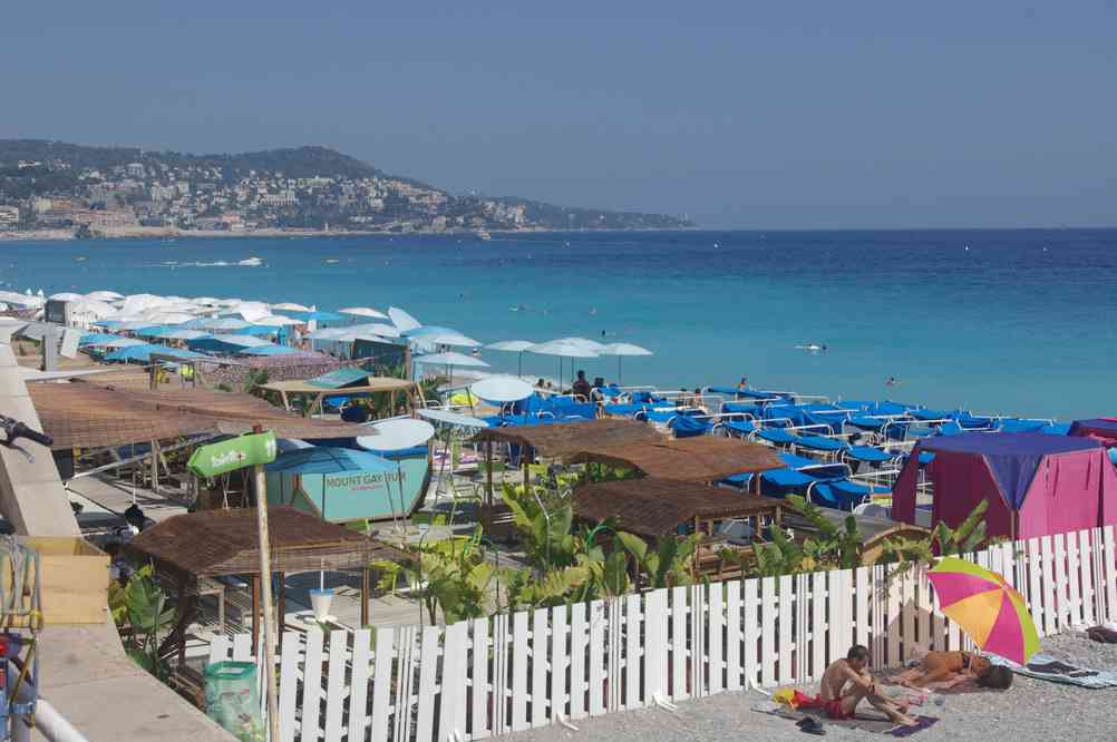 Nice (promenade des Anglais). Le mardi 31 juillet 2012