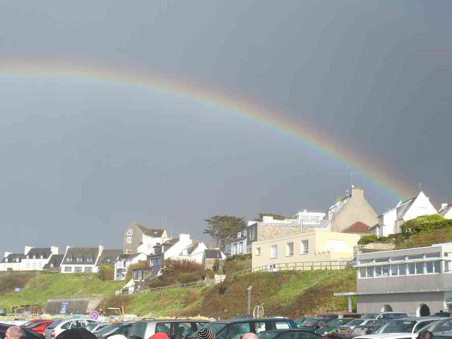 Un temps propice aux arcs-en-ciel ! Le vendredi 2 avril 2010