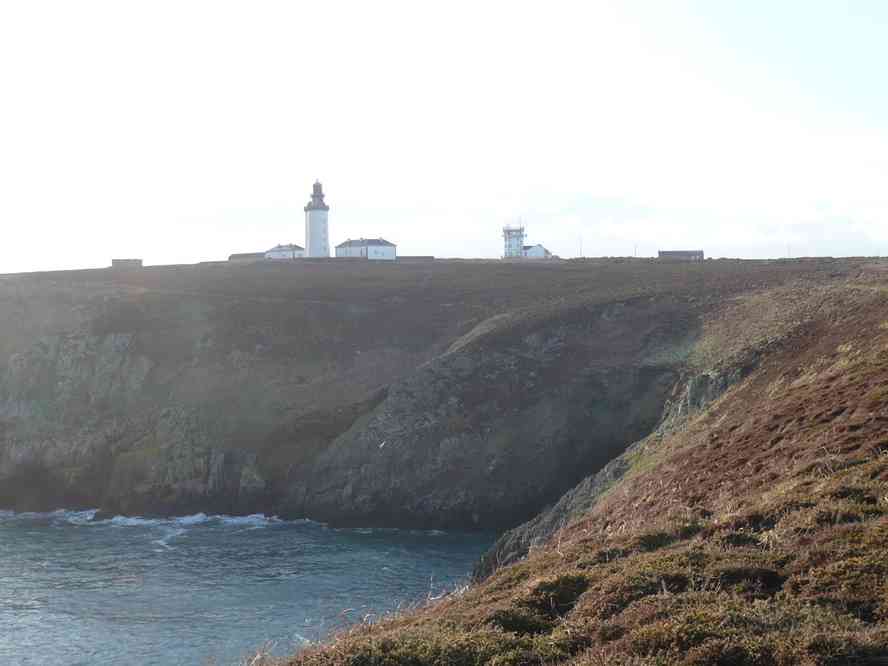 Quittant la pointe du Stiff... Le samedi 3 avril 2010