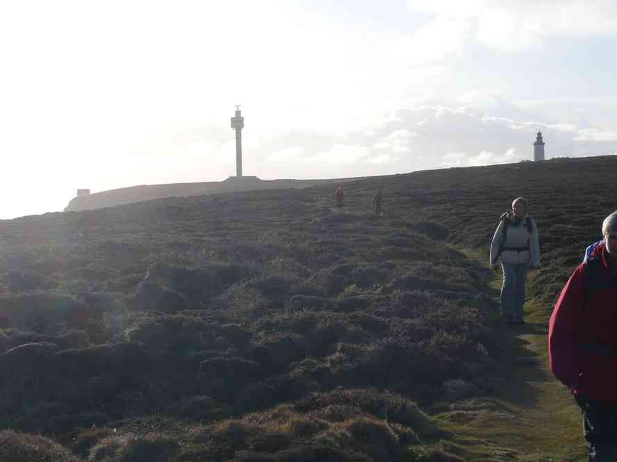 Quittant la pointe du Stiff... Le samedi 3 avril 2010