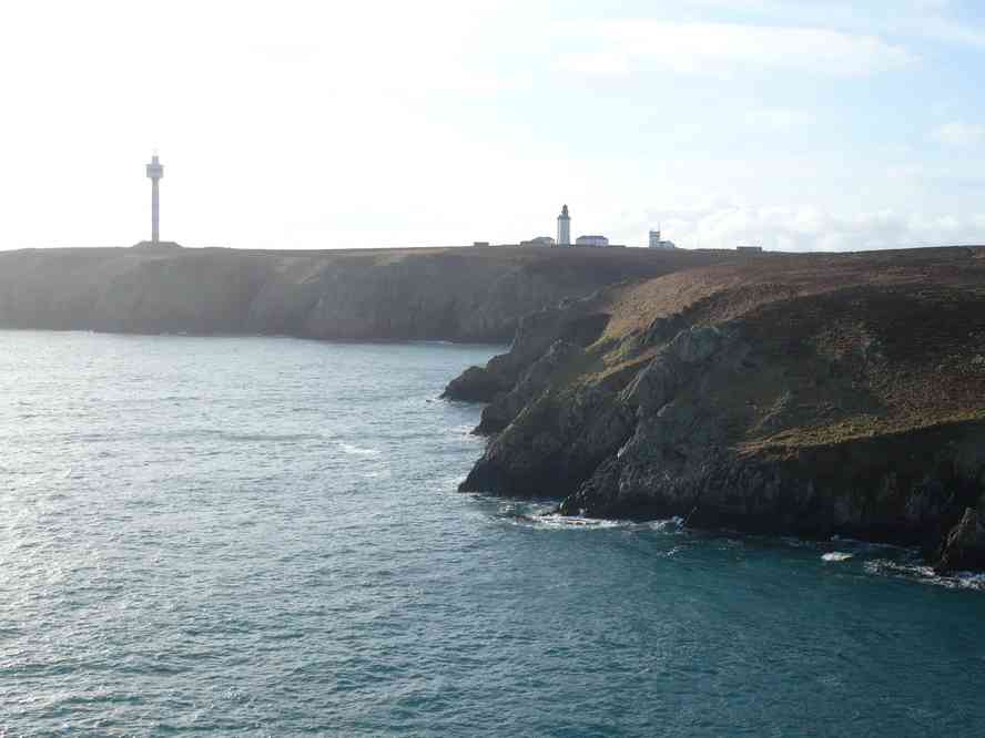 Quittant la pointe du Stiff... Le samedi 3 avril 2010