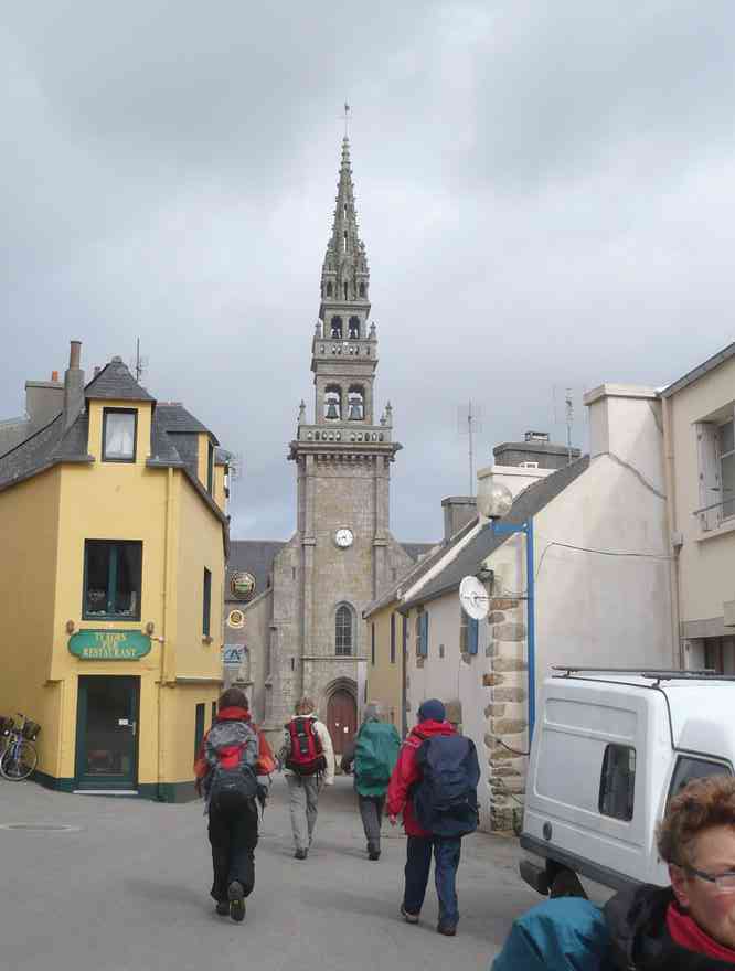 L’église de Lampaul. Le samedi 3 avril 2010