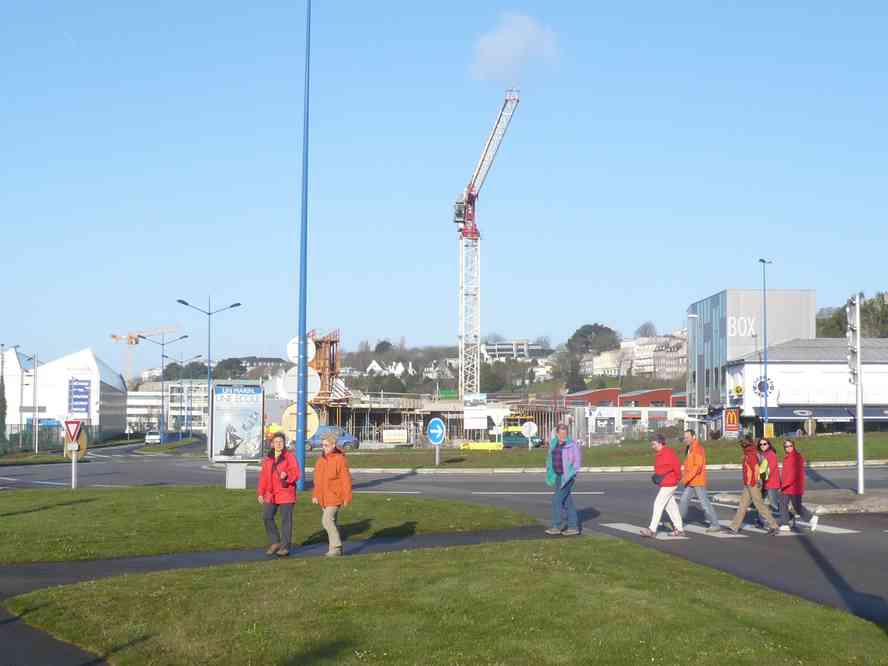 Randonnée dans un quartier pittoresque de Brest... Le lundi 5 avril 2010