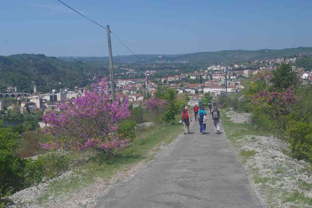 Arrivée à Cahors. Le lundi 17 avril 2017
