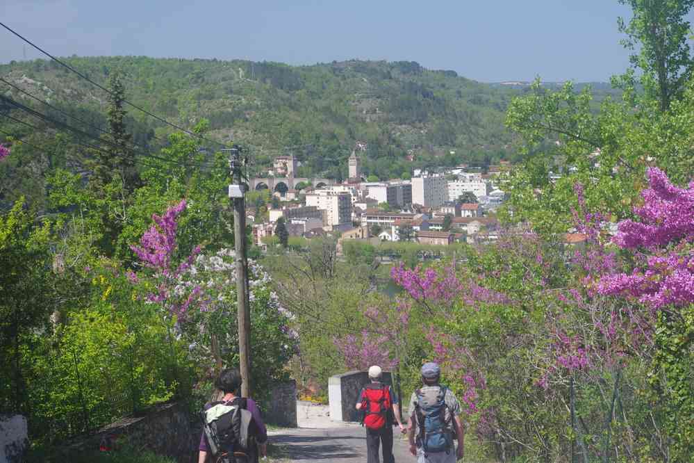 Arrivée à Cahors. Le lundi 17 avril 2017