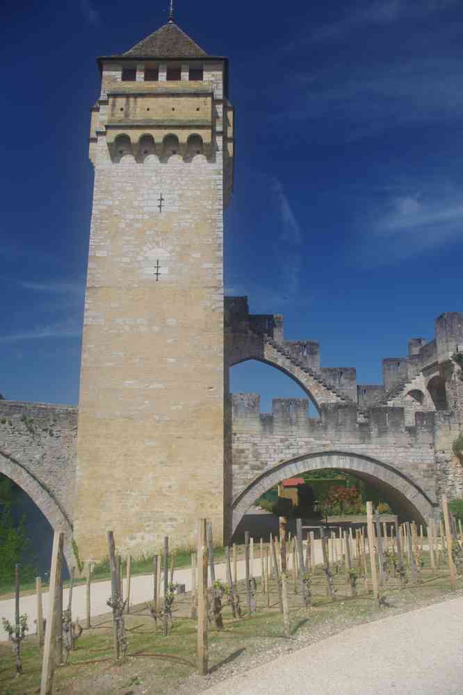 Cahors, pont Valentré. Le lundi 17 avril 2017