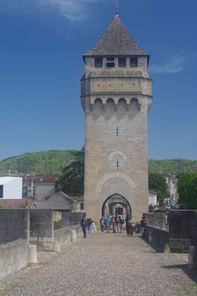 Cahors, pont Valentré. Le lundi 17 avril 2017