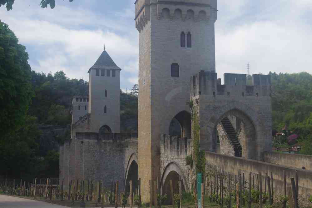 Cahors, pont Valentré. Le lundi 17 avril 2017