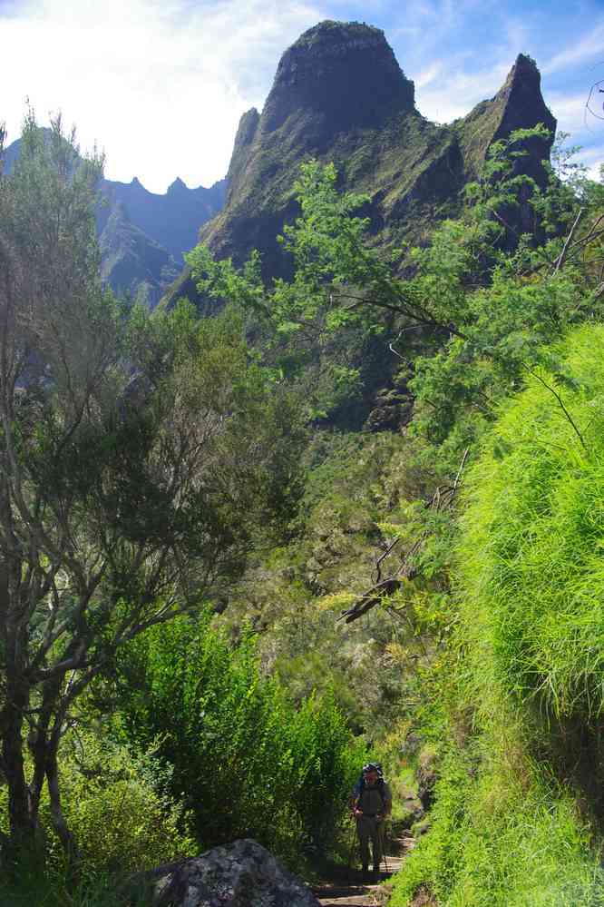 Montée vers le col de Taïbit. Le lundi 4 mai 2015