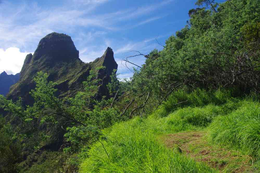 Montée vers le col de Taïbit. Le lundi 4 mai 2015