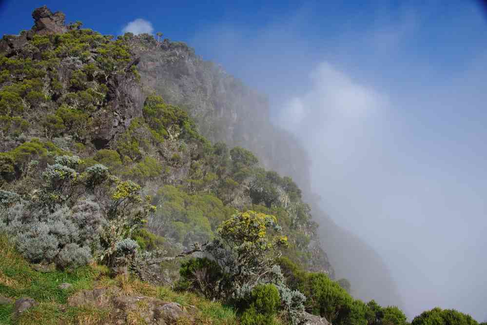 La crête près de la Caverne Dufour. Le mardi 5 mai 2015