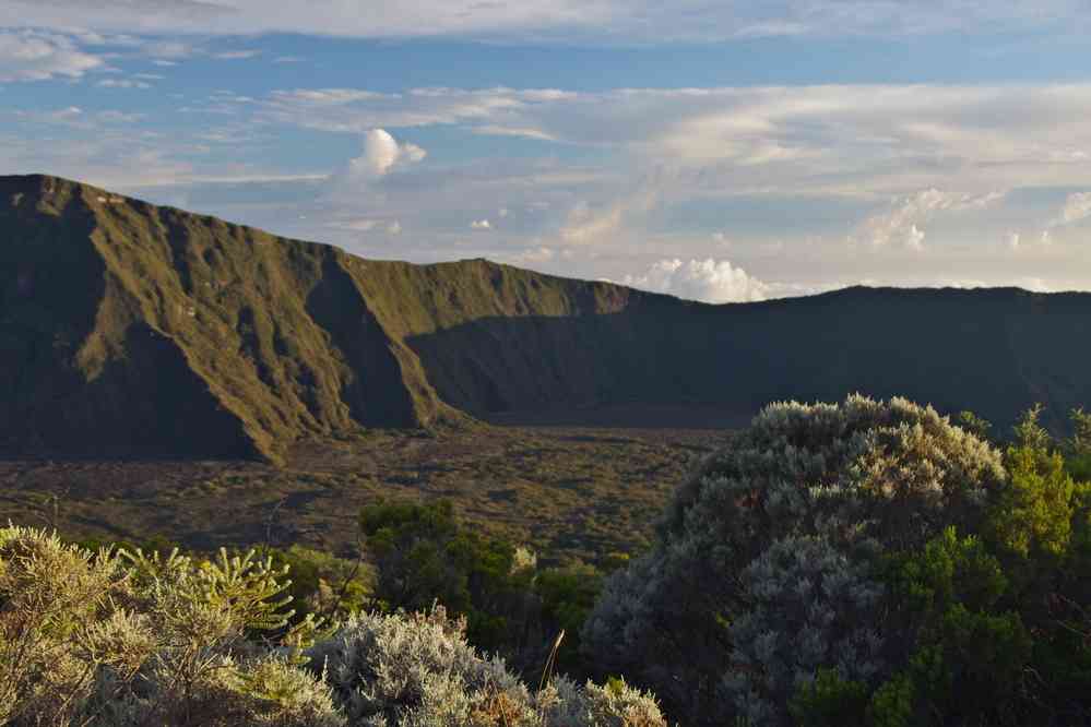 Départ matinal du gîte du Volcan. Le vendredi 8 mai 2015