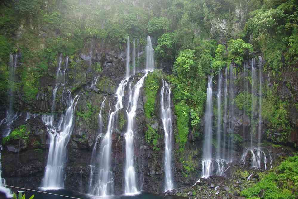 La cascade-résurgence de Grand Galet. Le vendredi 8 mai 2015