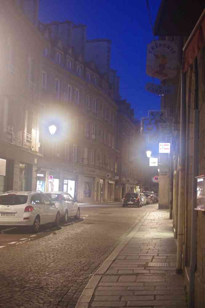 Saint-Malo, vieille ville. Le jeudi 25 mai 2017