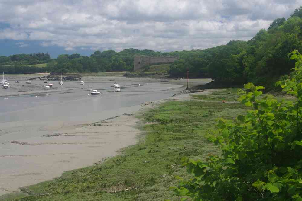 Château du Guildo et estuaire de l’Arguenon. Le samedi 27 mai 2017