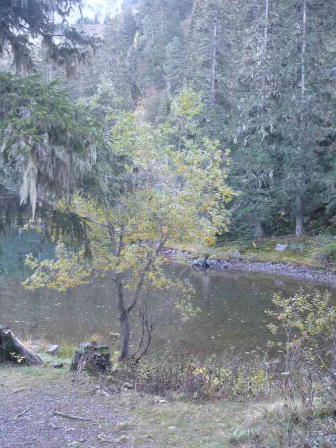 Le lac Claret. Le samedi 15 octobre 2011