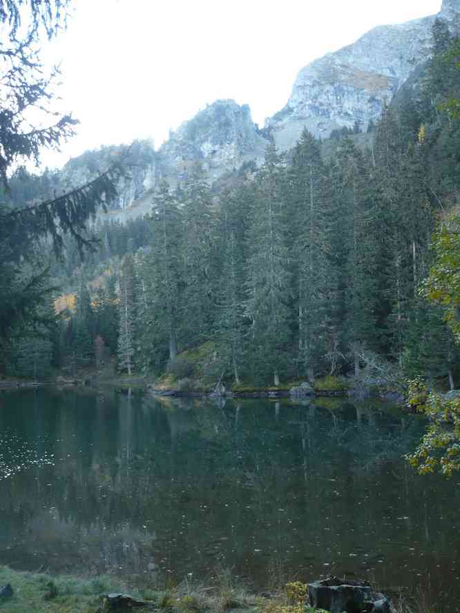Le lac Claret. Le samedi 15 octobre 2011