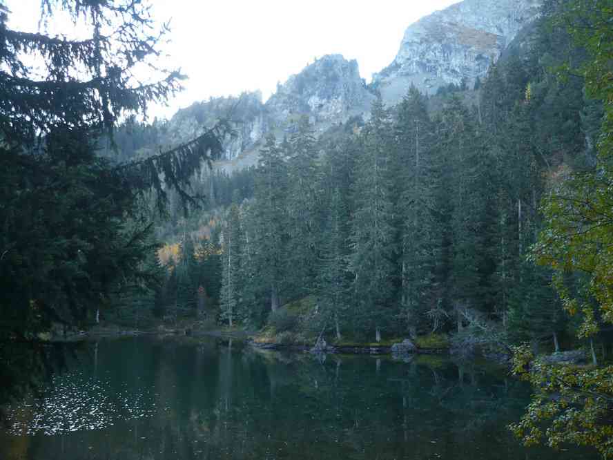 Le lac Claret. Le samedi 15 octobre 2011
